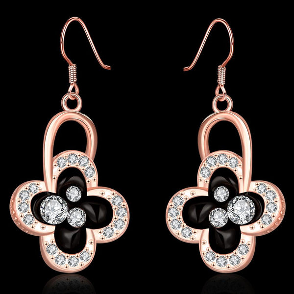 Rose Gold Earrings LSE1041