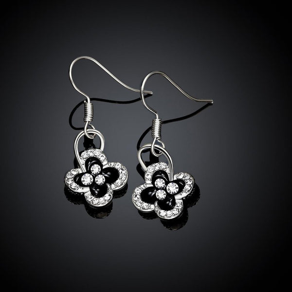 White Gold Earrings LSE1041