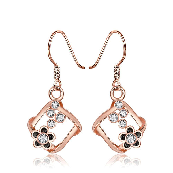 Rose Gold Earrings LSE1044