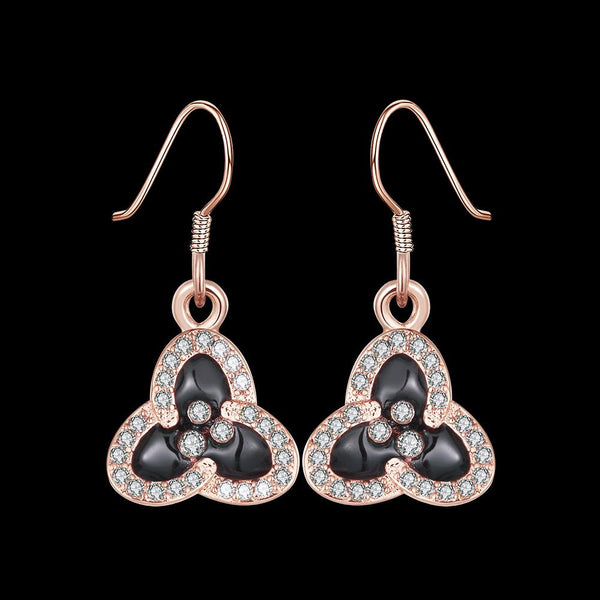 Rose Gold Earrings LSE1045