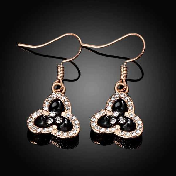 Rose Gold Earrings LSE1045