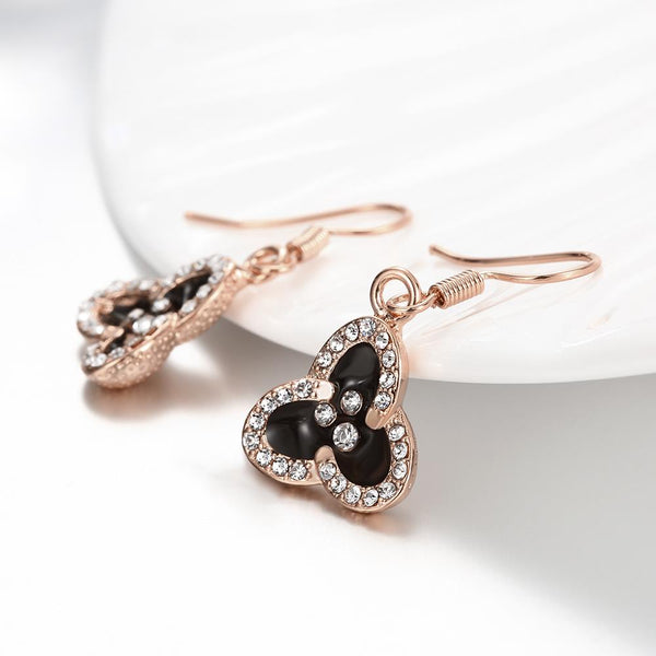 Rose Gold Earrings LSE1045