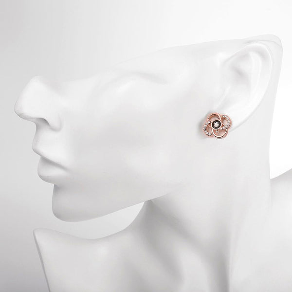 Rose Gold Earrings LSE1046