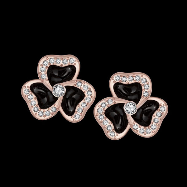 Rose Gold Earrings LSE1048