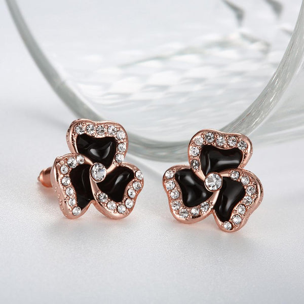 Rose Gold Earrings LSE1048