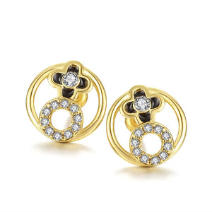 Gold Earrings LSE1049