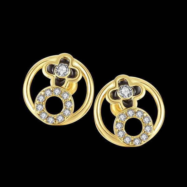 Gold Earrings LSE1049