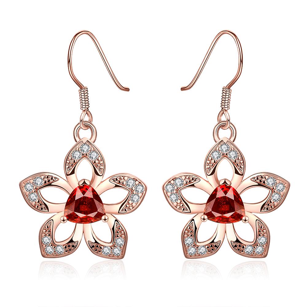 Rose Gold Earrings LSE1052