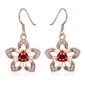 Rose Gold Earrings LSE1052