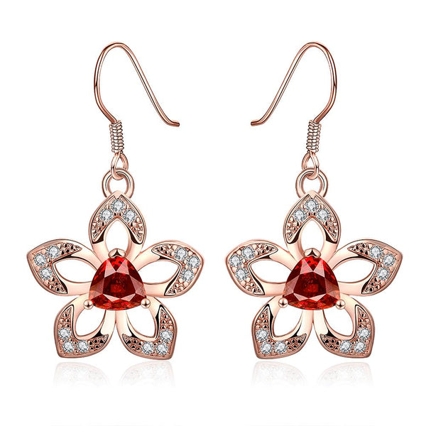 Rose Gold Earrings LSE1052