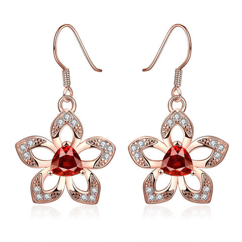 Rose Gold Earrings LSE1052