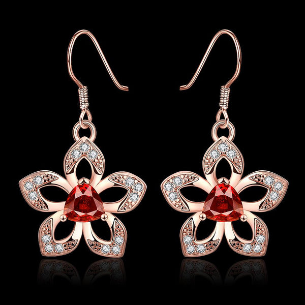 Rose Gold Earrings LSE1052