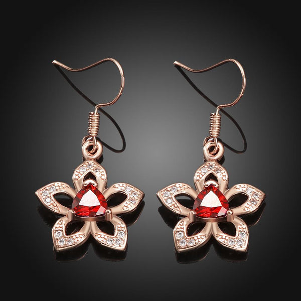 Rose Gold Earrings LSE1052