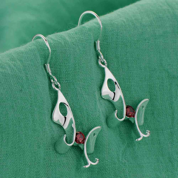Silver Earrings LSE1056