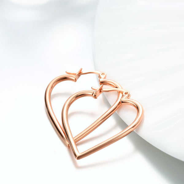 Rose Gold Earrings LSE1058