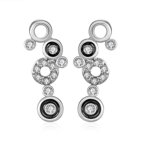 White Gold Earrings LSE1061