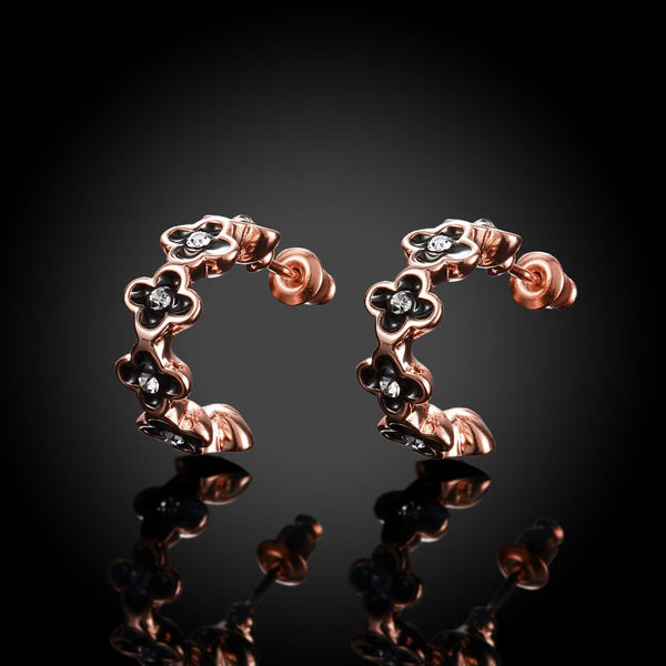 Rose Gold Earrings LSE1062