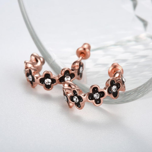 Rose Gold Earrings LSE1062