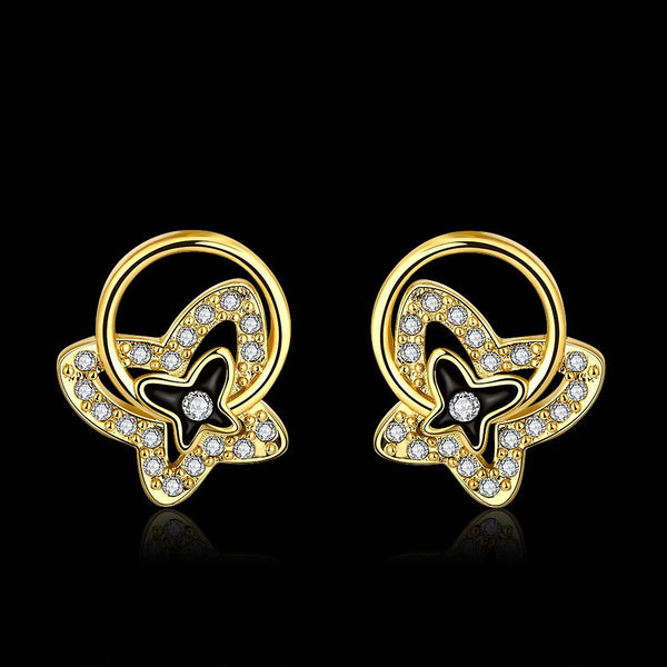 Gold Earrings LSE1064