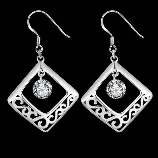 Silver Earrings LSE106