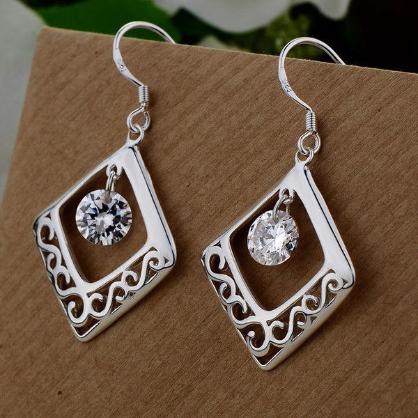 Silver Earrings LSE106