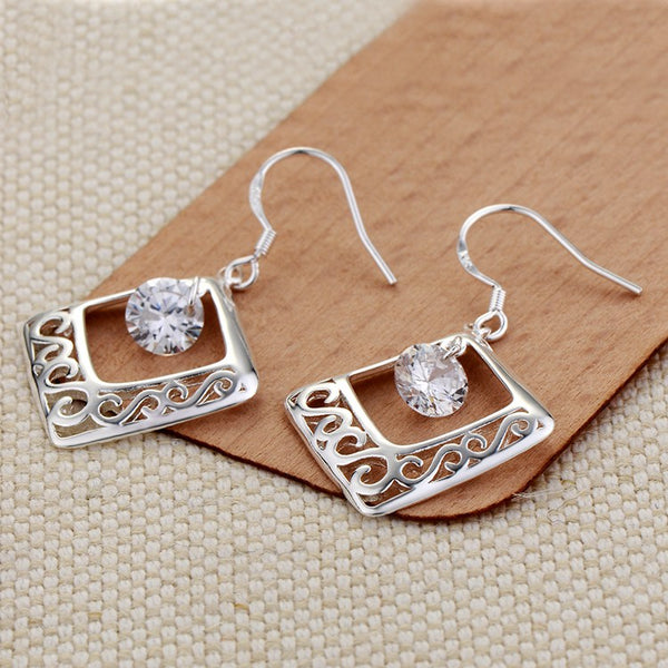 Silver Earrings LSE106
