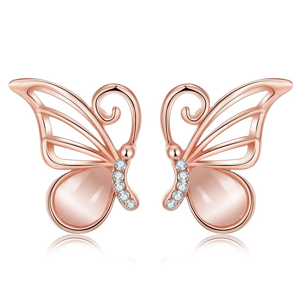 Rose Gold Earrings LSE1070