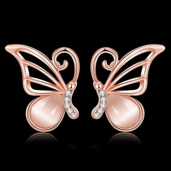 Rose Gold Earrings LSE1070