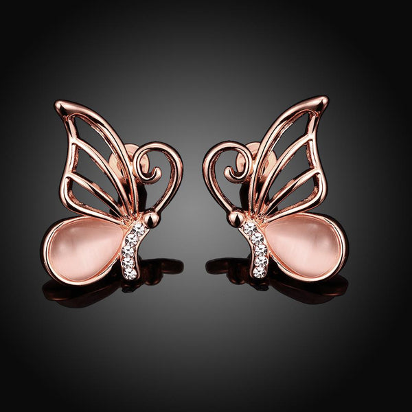 Rose Gold Earrings LSE1070