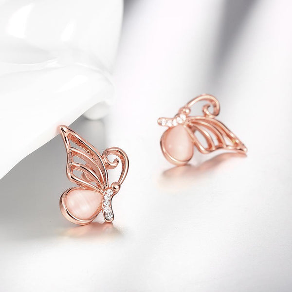 Rose Gold Earrings LSE1070