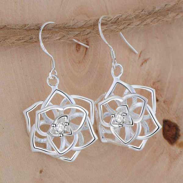 Silver Earrings LSE1070