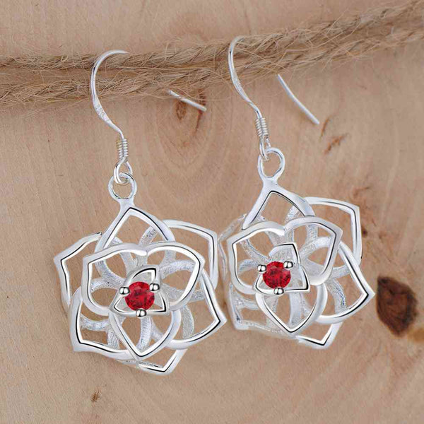 Silver Earrings LSE1072