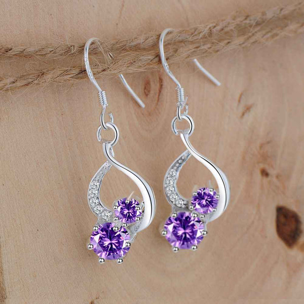 Silver Earrings LSE1074