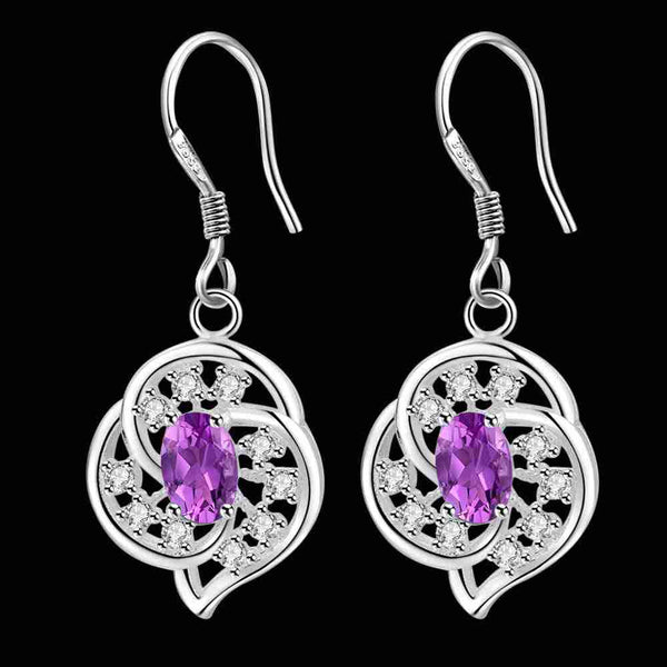 Silver Earrings LSE1077