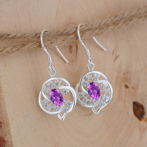 Silver Earrings LSE1077