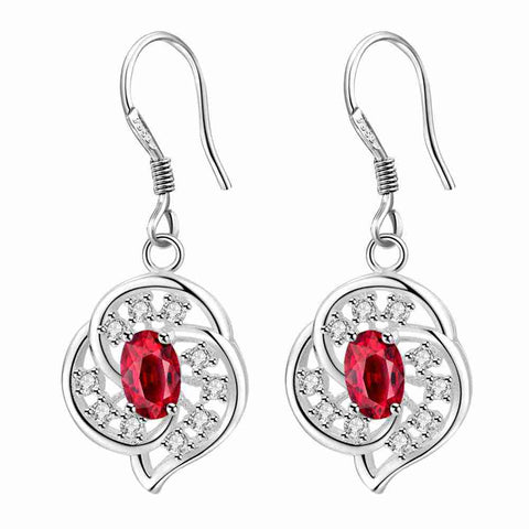 Silver Earrings LSE1078