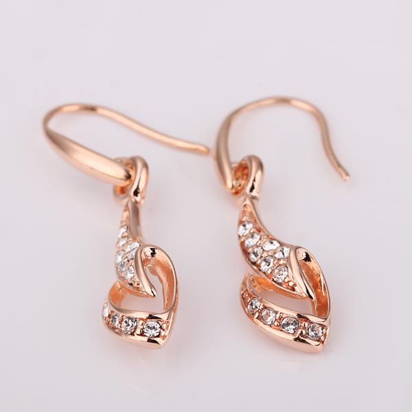 Rose Gold Earrings LSE107