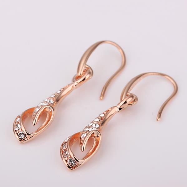 Rose Gold Earrings LSE107