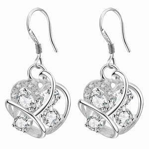 Silver Earrings LSE1080