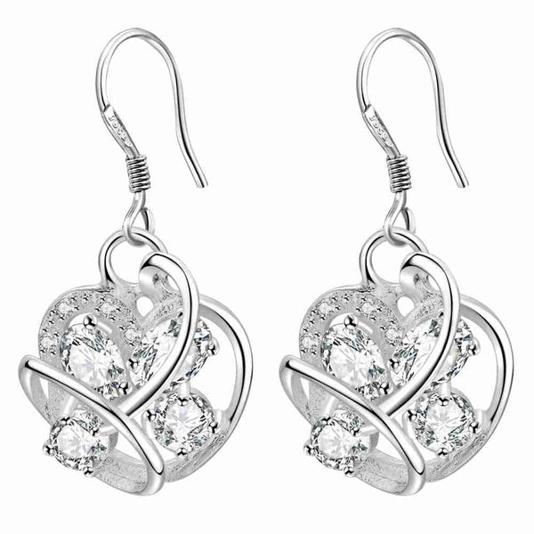Silver Earrings LSE1080