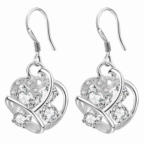 Silver Earrings LSE1080
