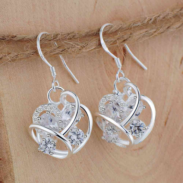 Silver Earrings LSE1080