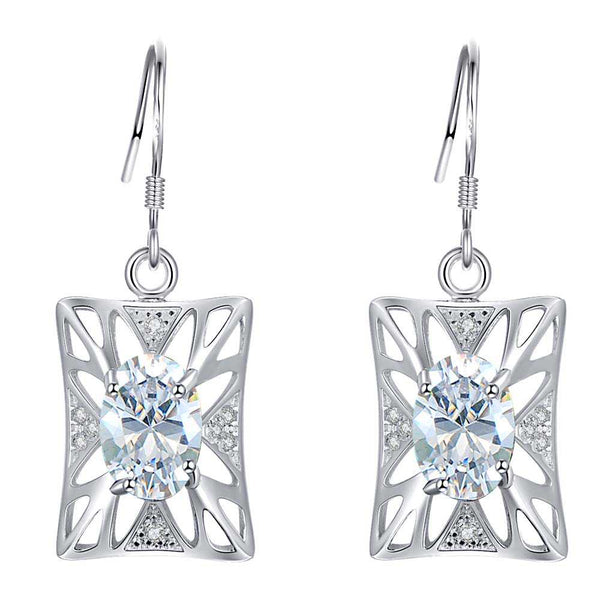 Silver Earrings LSE1083