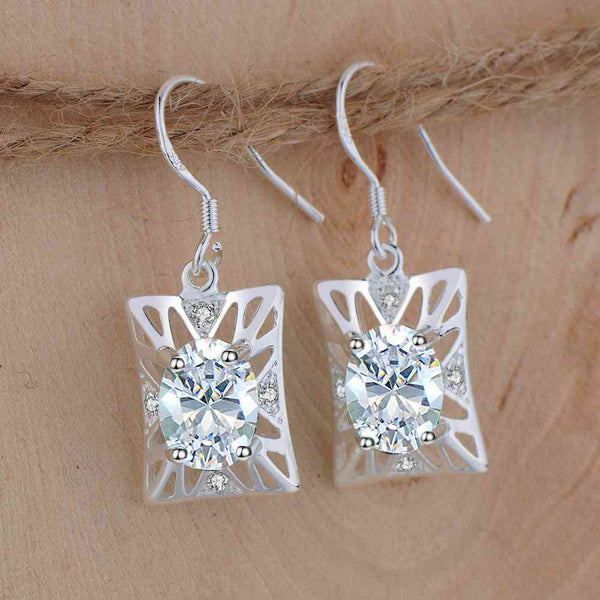 Silver Earrings LSE1083