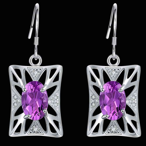 Silver Earrings LSE1084