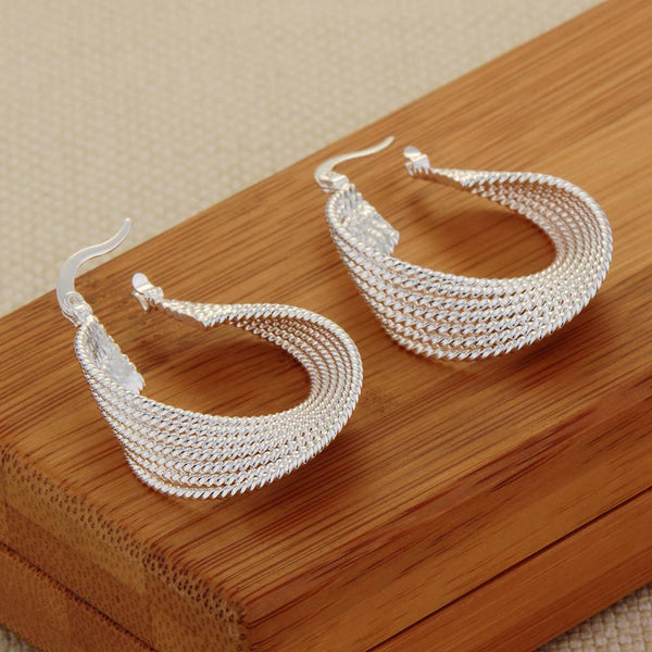 Silver Earrings LSE109