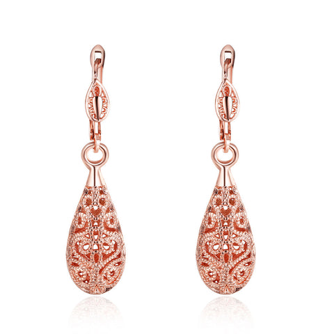 Rose Gold Earrings LSE112