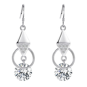 Silver Earrings LSE116