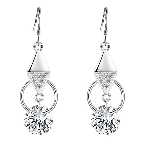 Silver Earrings LSE116