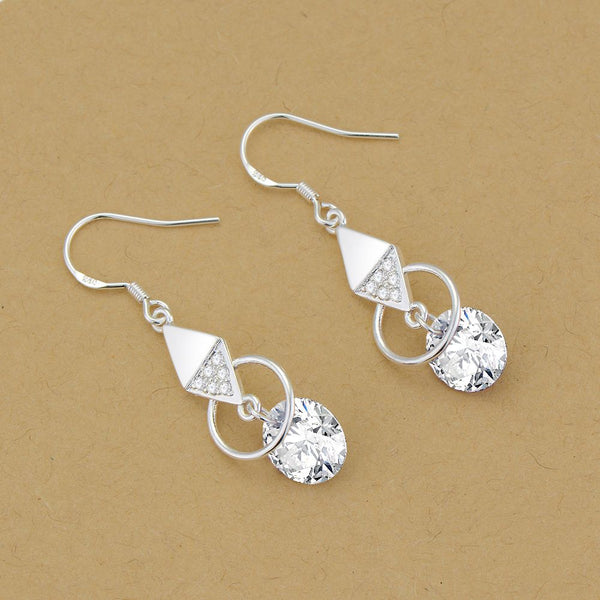 Silver Earrings LSE116